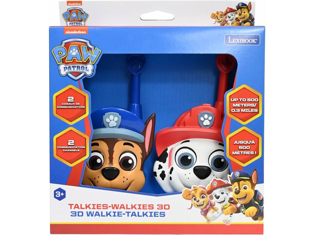 Talkie-walkie pour chiens de la patrouille Paw Patrol 3D