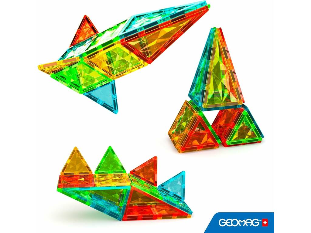 Geomag Magnetics Tiles Gems 16 Pieces