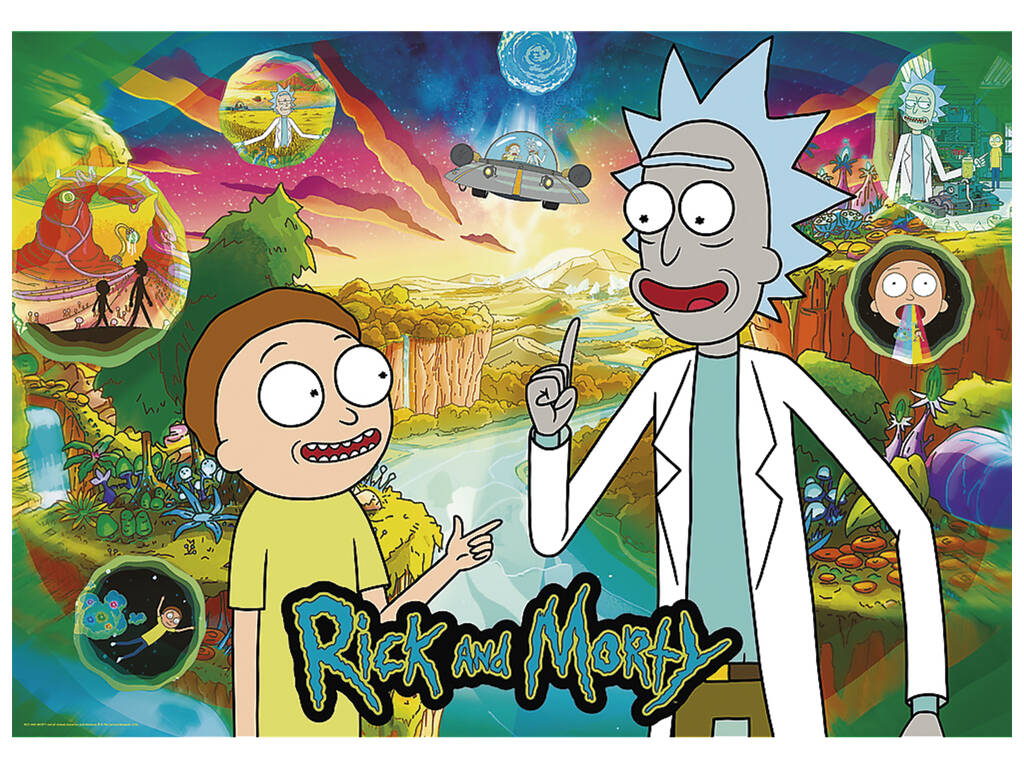 Rick And Morty Puzzle de 1000 pièces de première qualité