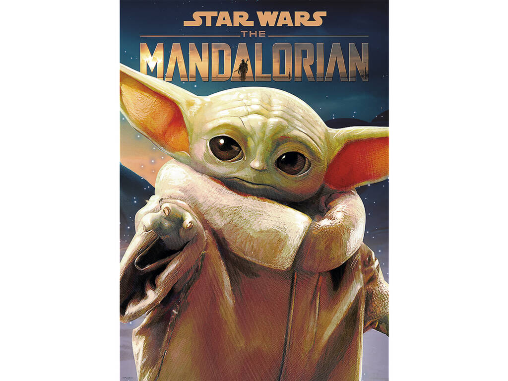 Star Wars Le Mandalorien Grogu Puzzle 1000 Pièces Premium
