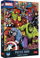 Puzzle 1000 pezzi Premium Marvel Heroes