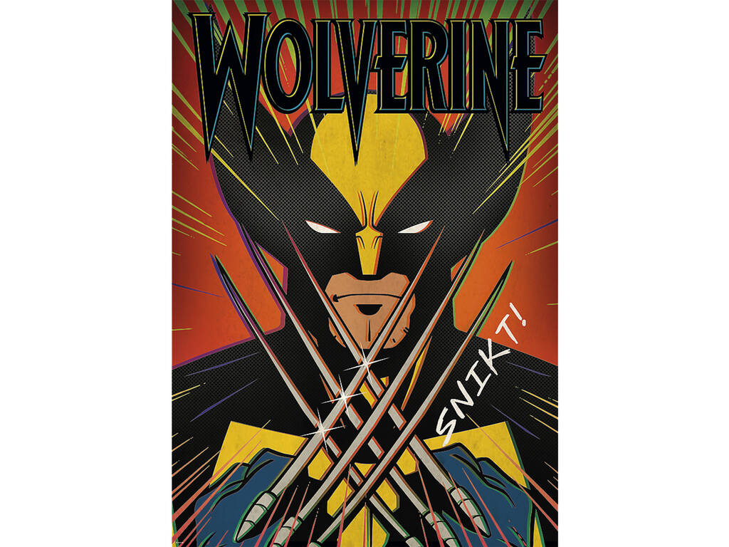Puzzle 1000 pièces Premium X-Men 97 Wolverine