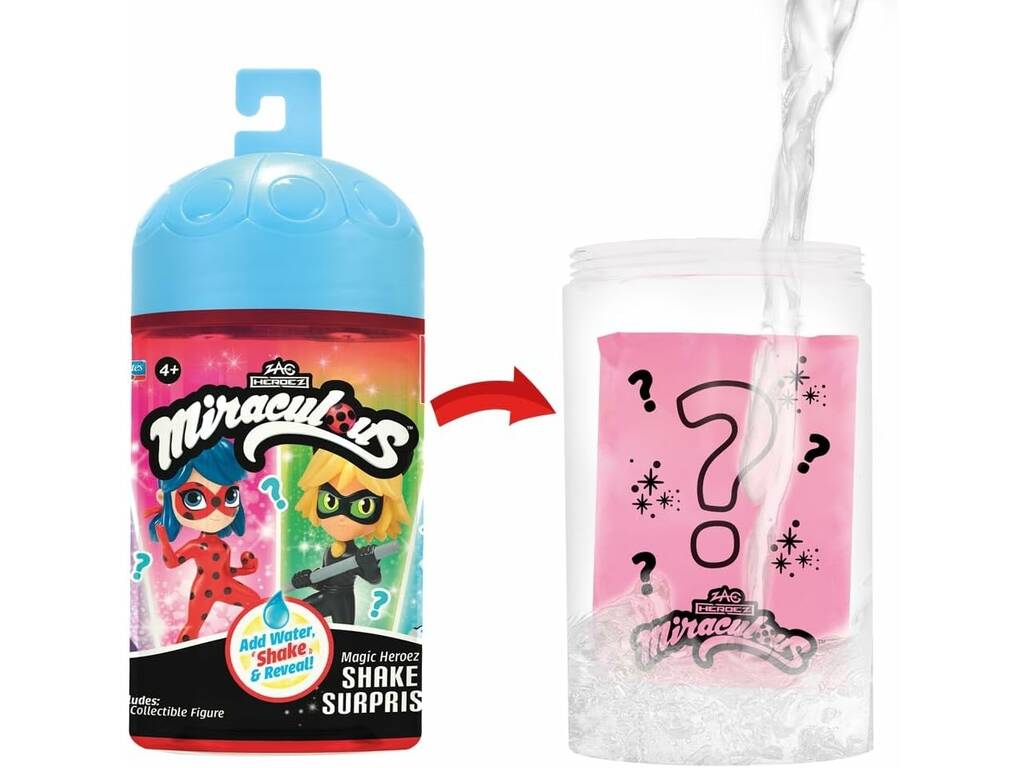 Miraculous Ladybug Shake Surprise avec poupée surprise