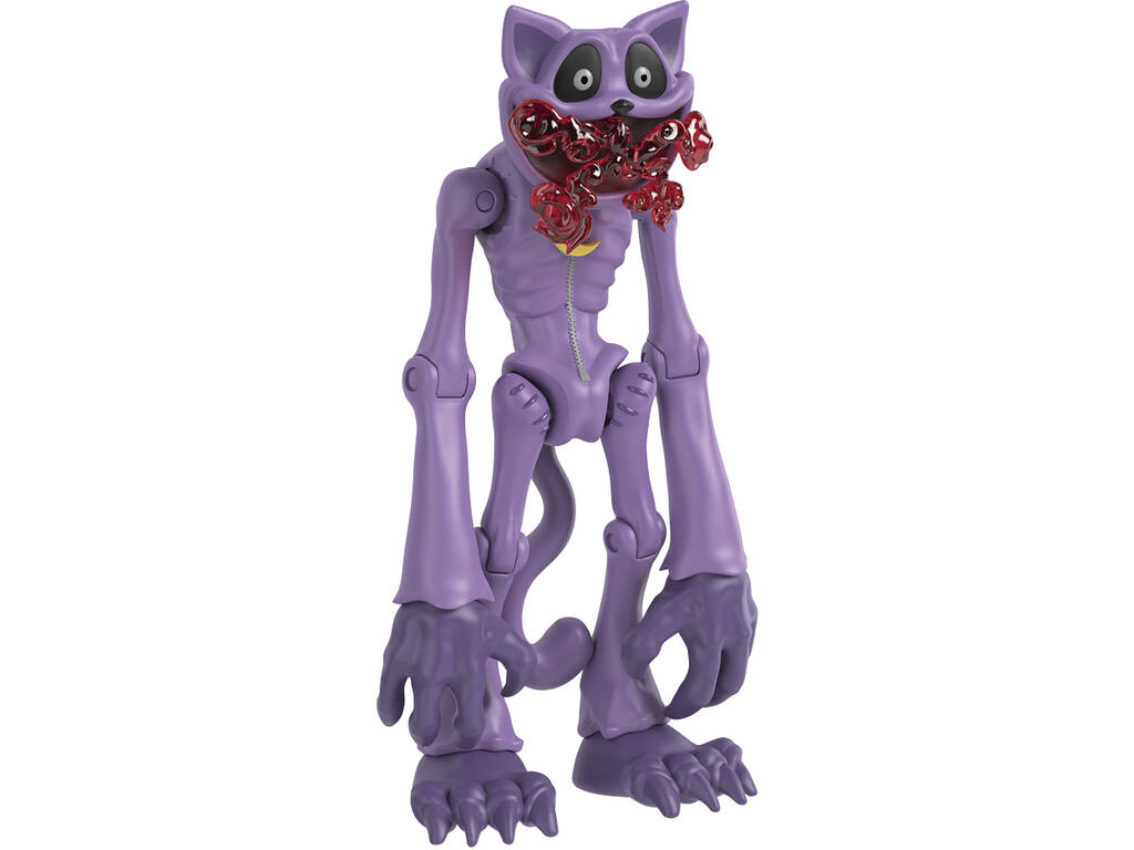Poppy Playtime Smiling Critters Figura Monster Catnap de 28 cm com Luz