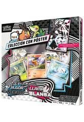 Pokmon TCG Scarlet et Purple Fulgor Black and White Flame Poster Box Collection