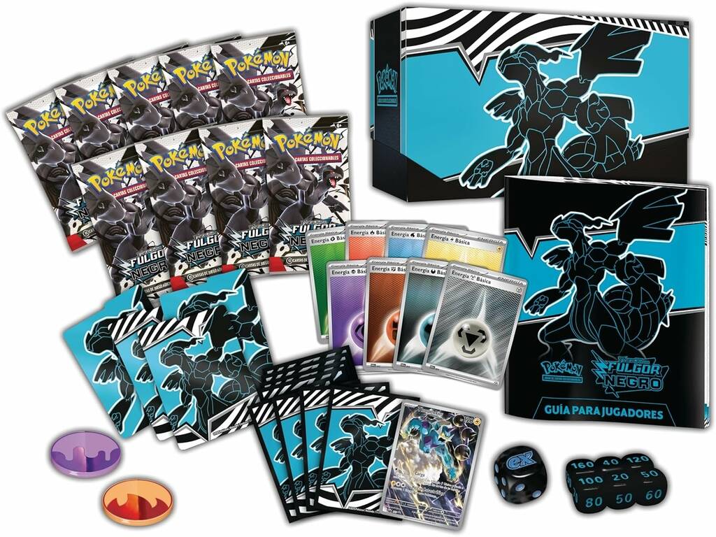 Pokémon TCG Scarlet and Purple Fulgor Black Elite Trainer Box