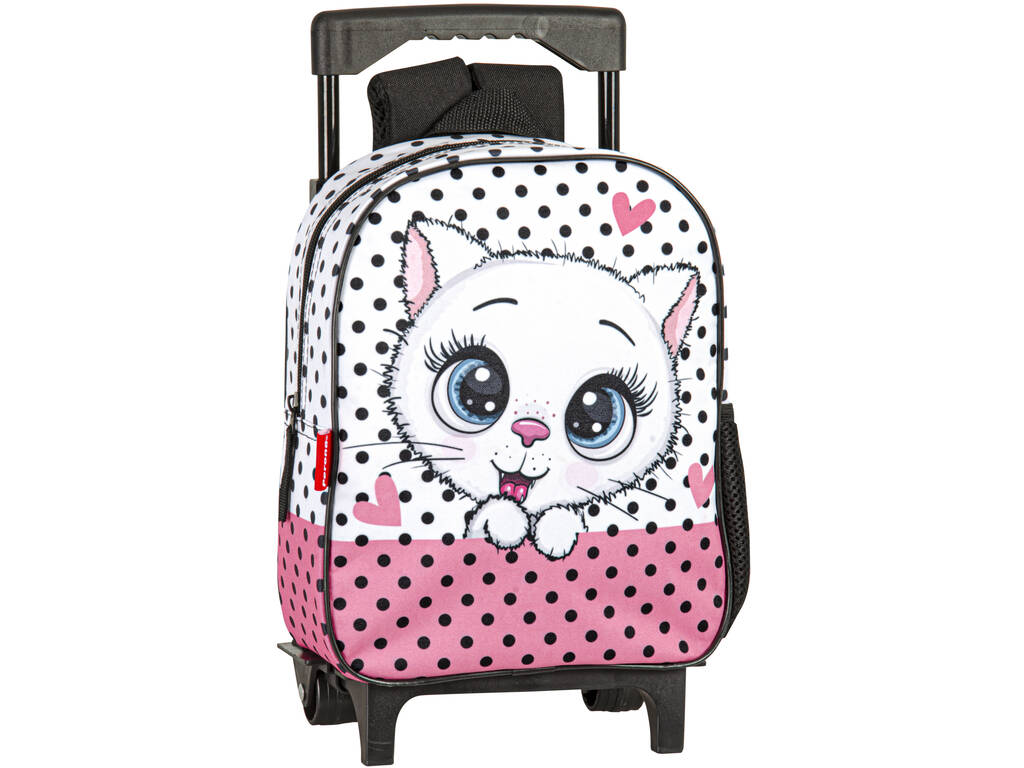Sac à dos pour crèche Pr Cat avec roulettes