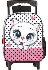 Zaino per asilo nido Pr Cat con ruote