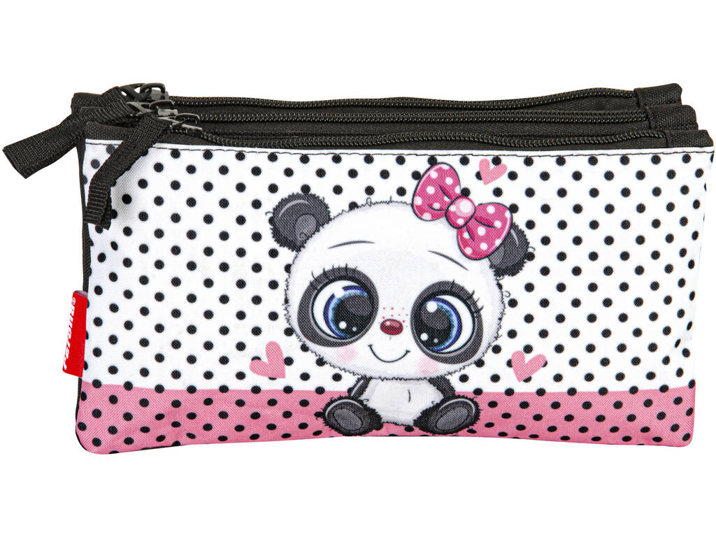 Triple porte-tout plat PR Panda