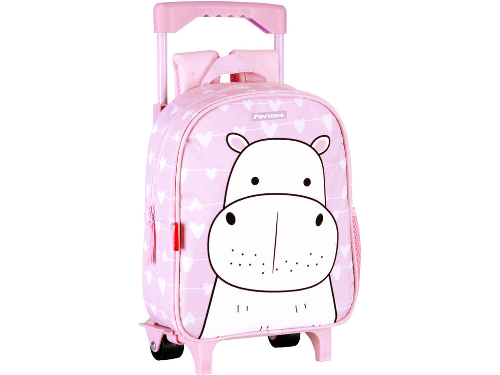 Sac à dos pour crèche PR Hippo avec roulettes