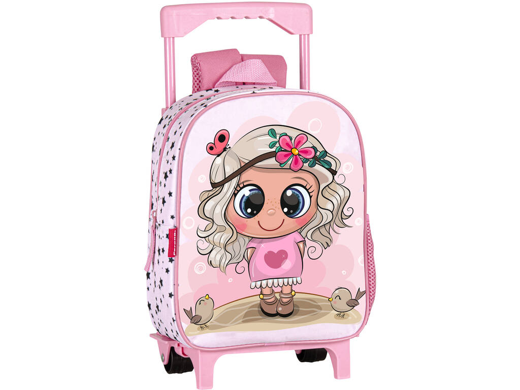 Sac à dos pour crèche Pr Doll avec roulettes
