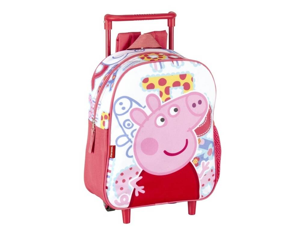 Sac à dos à roulettes pour chambre d'enfant Peppa Pig