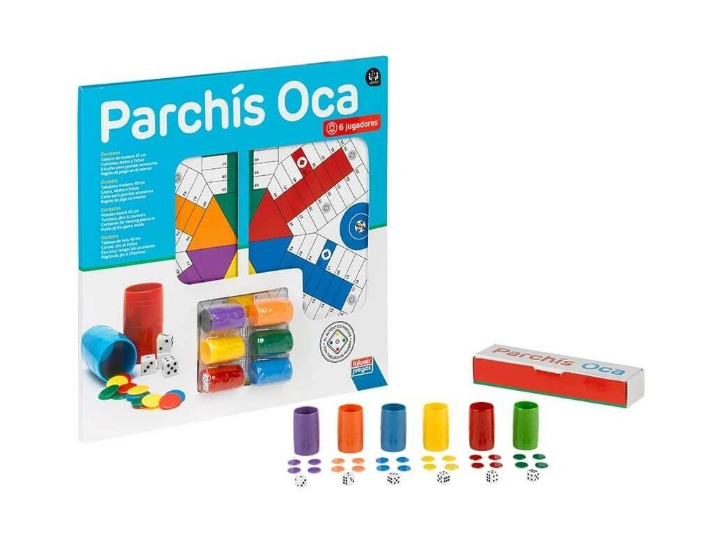Parcheesi et jeu de l'oie avec accessoires