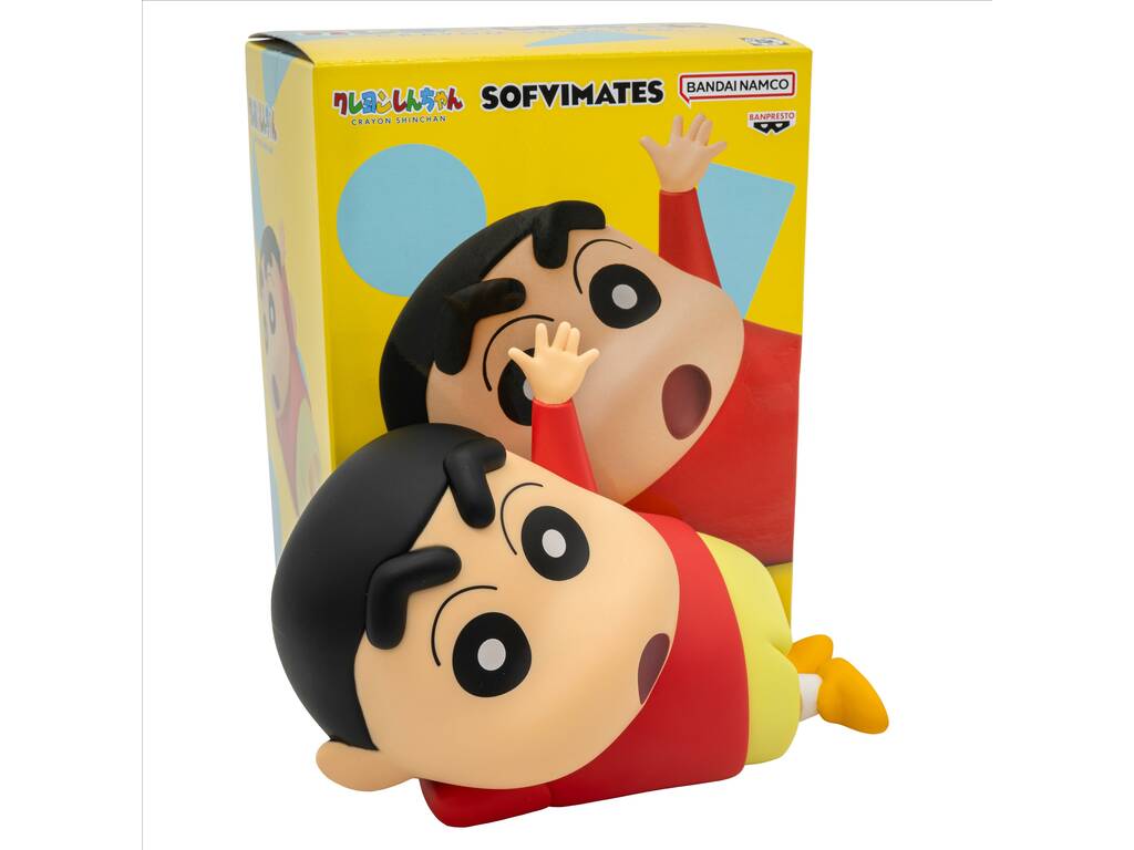 Crayon Shinchan Sofvimates Figura Shinnosuke Nohara Oh de 16 cm