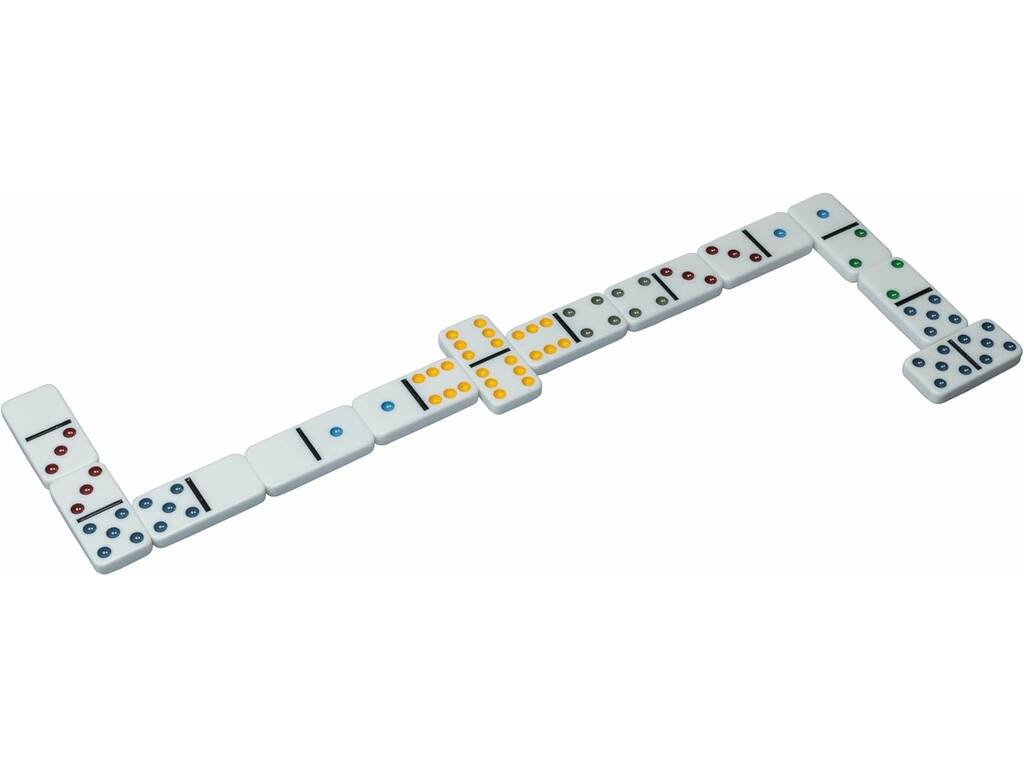 Domino colors avec boîte en métal