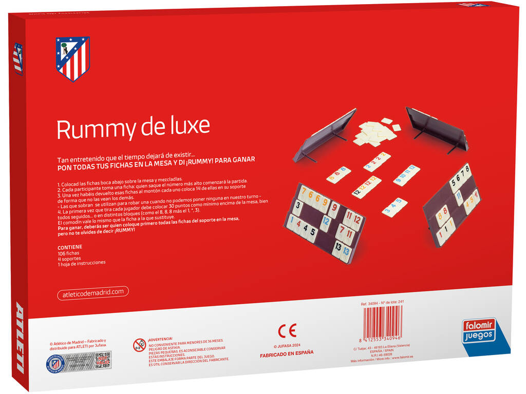 Rummy de Luxe Atlético de Madrid