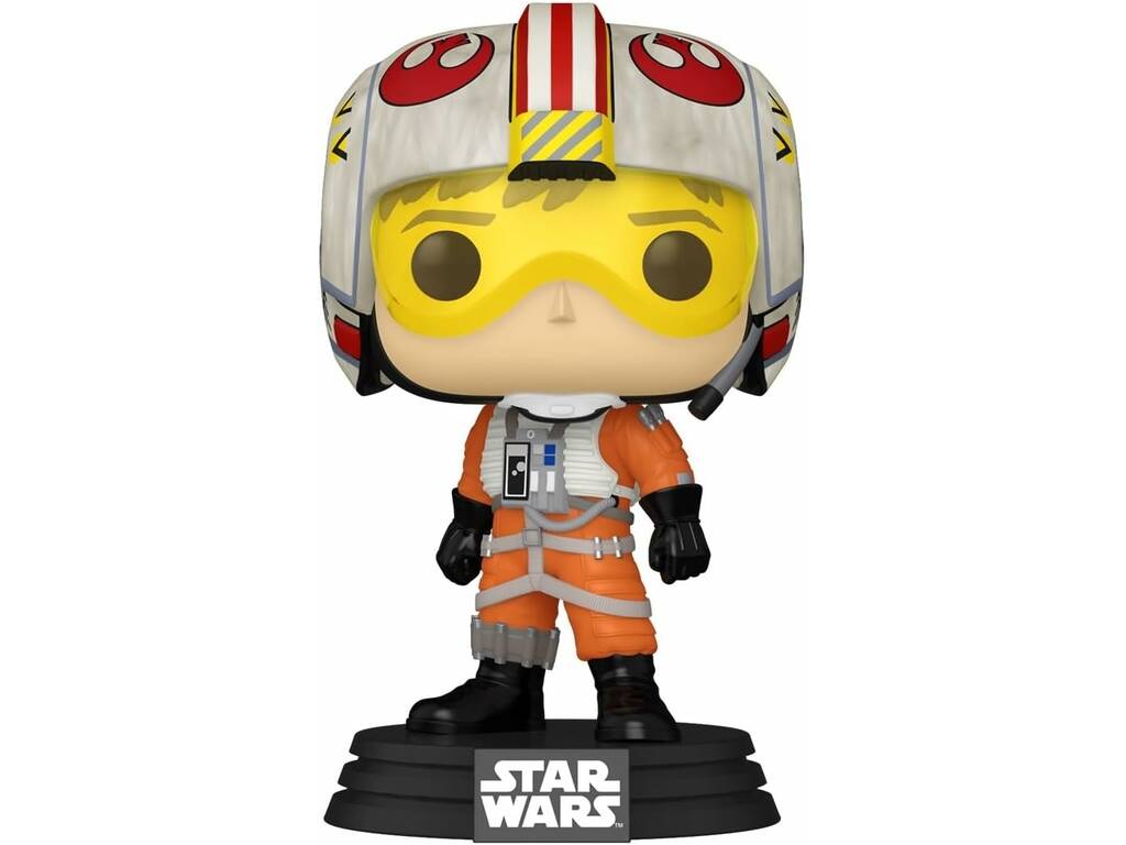 Funko Pop Star Wars Figura Luke Skywalker Red 5 com Cabeça Oscilante