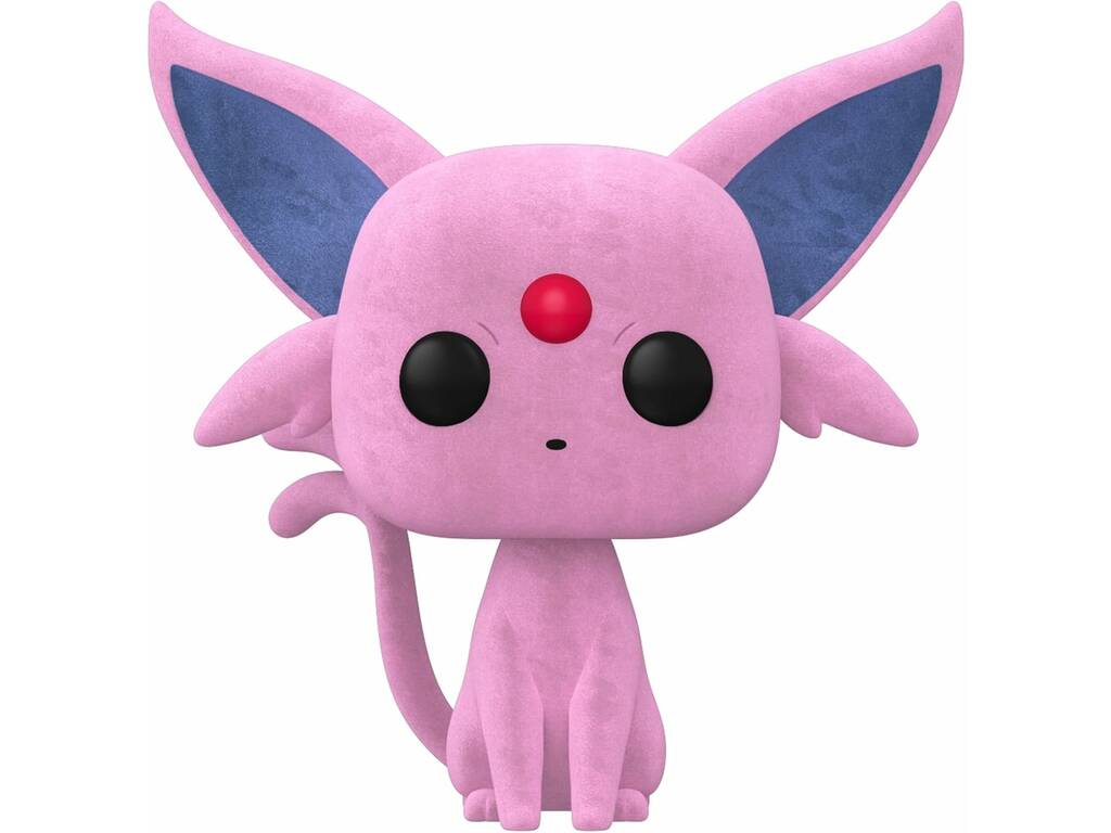 Funko Pop Games Pokémon Figura Espeon Flocked