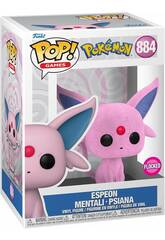 Funko Pop Games Pokmon Figura Espeon Flocked