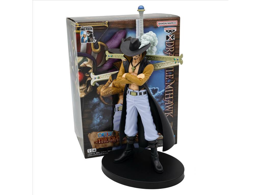 One Piece The Grandline Series Extra Dracule Mihawk 18 cm Figure