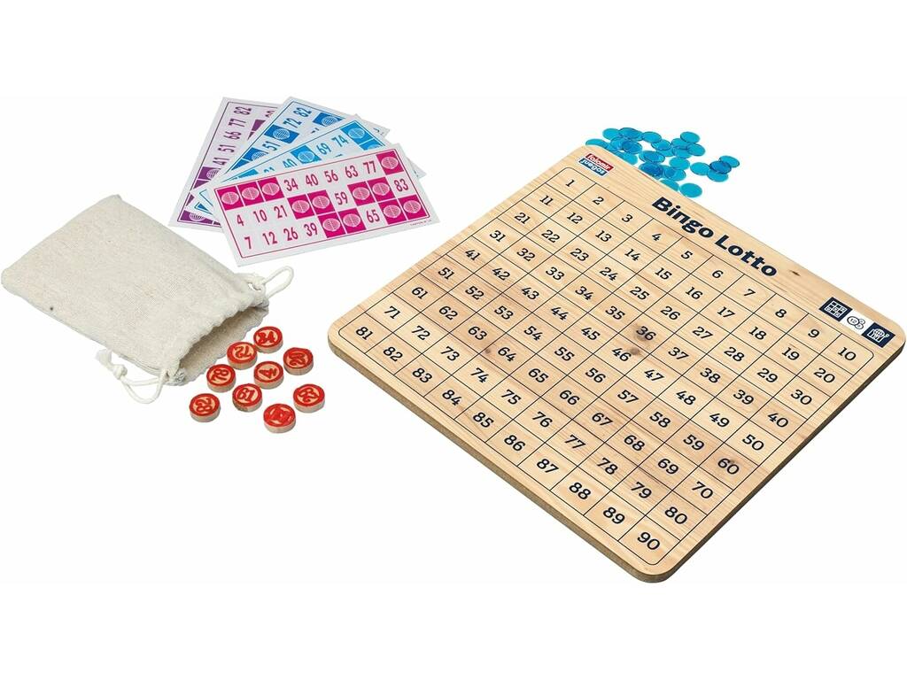 Bingo Lotto dans une boîte en fer-blanc