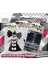 Pokmon TCG Scarlet et Purple Flame White Collection Blister avec autocollants spciaux