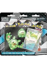 Pokémon TCG Scarlet et Purple Fulgor Noir Collection Blister avec autocollants spéciaux