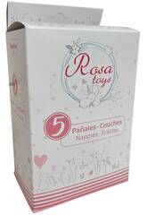 Boîte de 5 couches pour poupées bébés