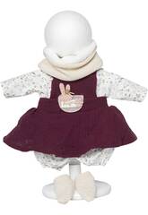 Vestido para Boneca Reborn de 40 cm