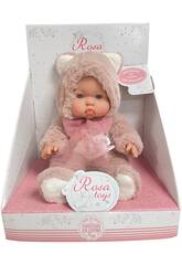 Boneca Beb Ursinho de 30 cm com Chupeta