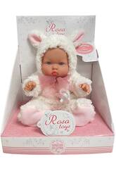 Poupée bébé mouton de 30 cm avec tétine