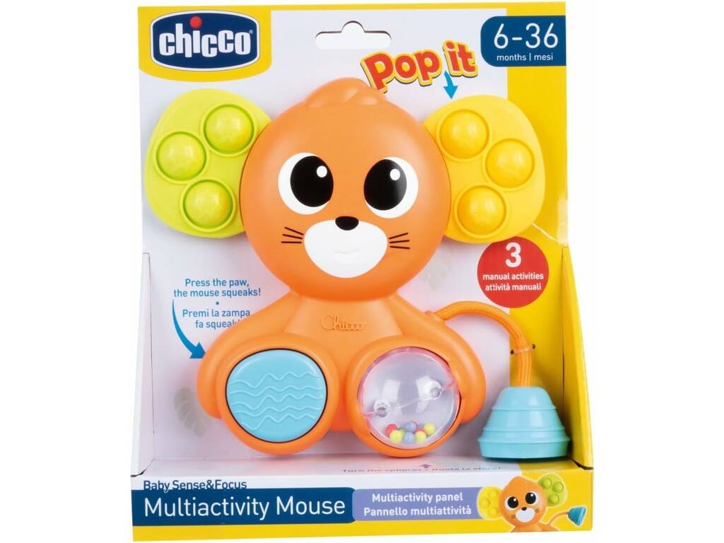 Souris multi-activités avec Pop It