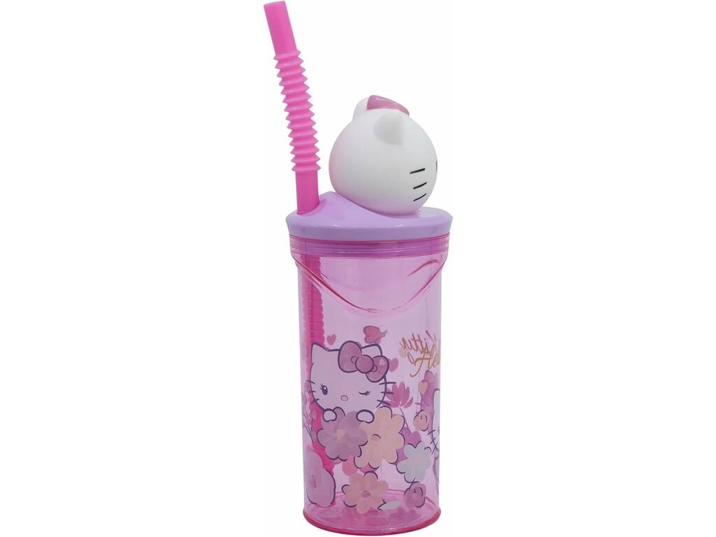 Hello Kitty 3D Figurine Verre 360 ml. Stor 81766