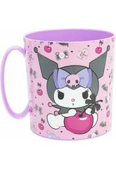 Caneca Micro Kuromi de 390 ml