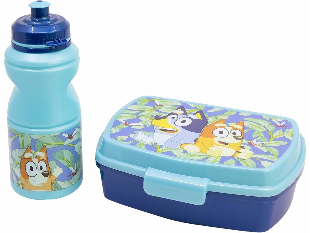Set Sandwichera et bouteille Bluey