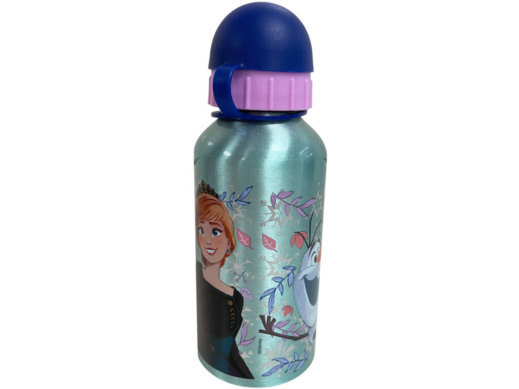 Petite bouteille en aluminium Frozen Snowy Tale de 400 ml