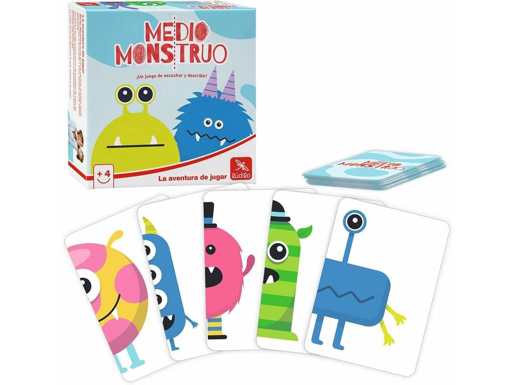 Medio Monstruo ¡Un Juego de Escuchar y Describir!