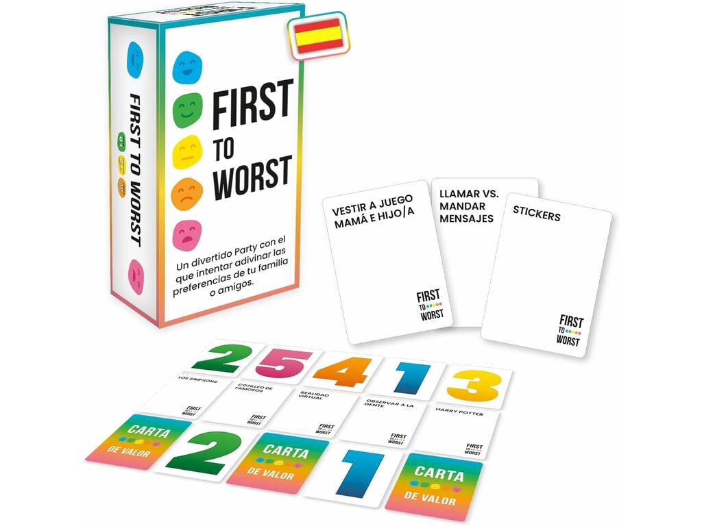 First To Worst Party Game