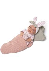 Boneca Bebé Petit Macio de 27 Cm Com Saquinho de Cenoura