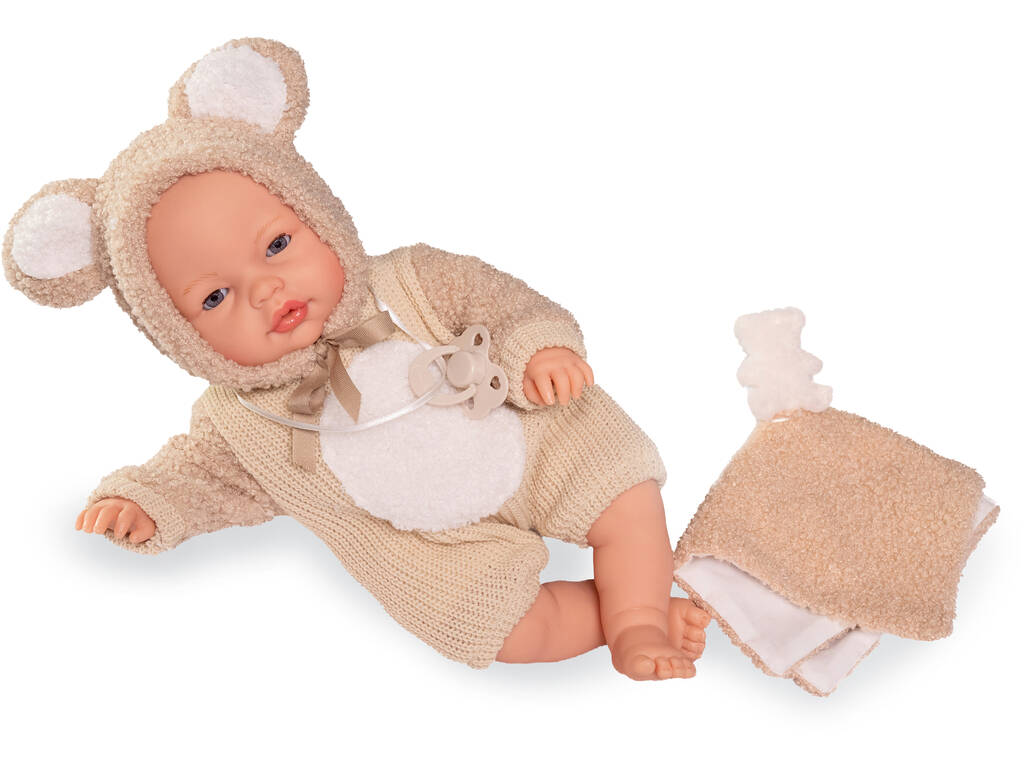 Poupée Bimba Lagrimitas de 37 cm avec costume d'ourson