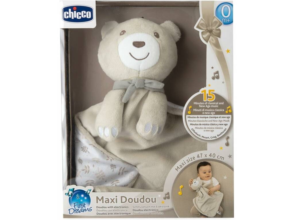 Maxi Doudou Électronique 47 x 40 cm