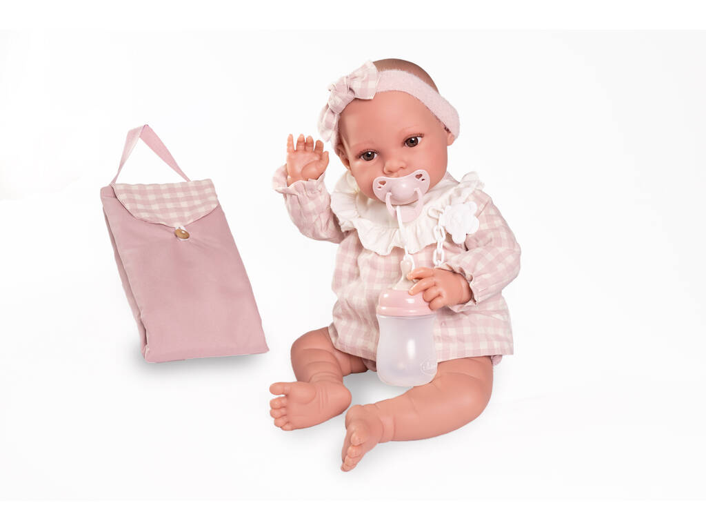 Poupée Erika nouveau-né de 42 cm avec table à langer
