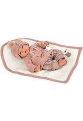 Poupe Elegance Andie avec couverture 40 cm