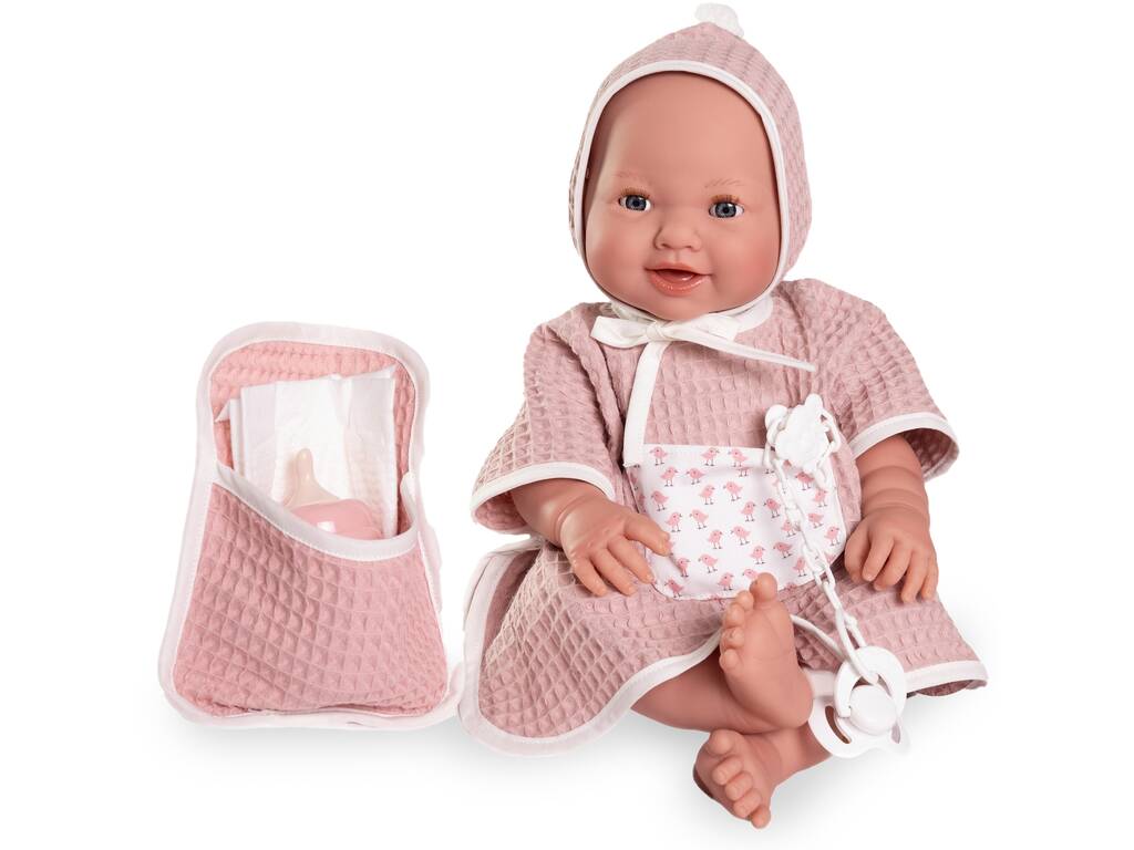 Mia Peeing Newborn Baby Doll 42 cm avec baignoire et accessoires