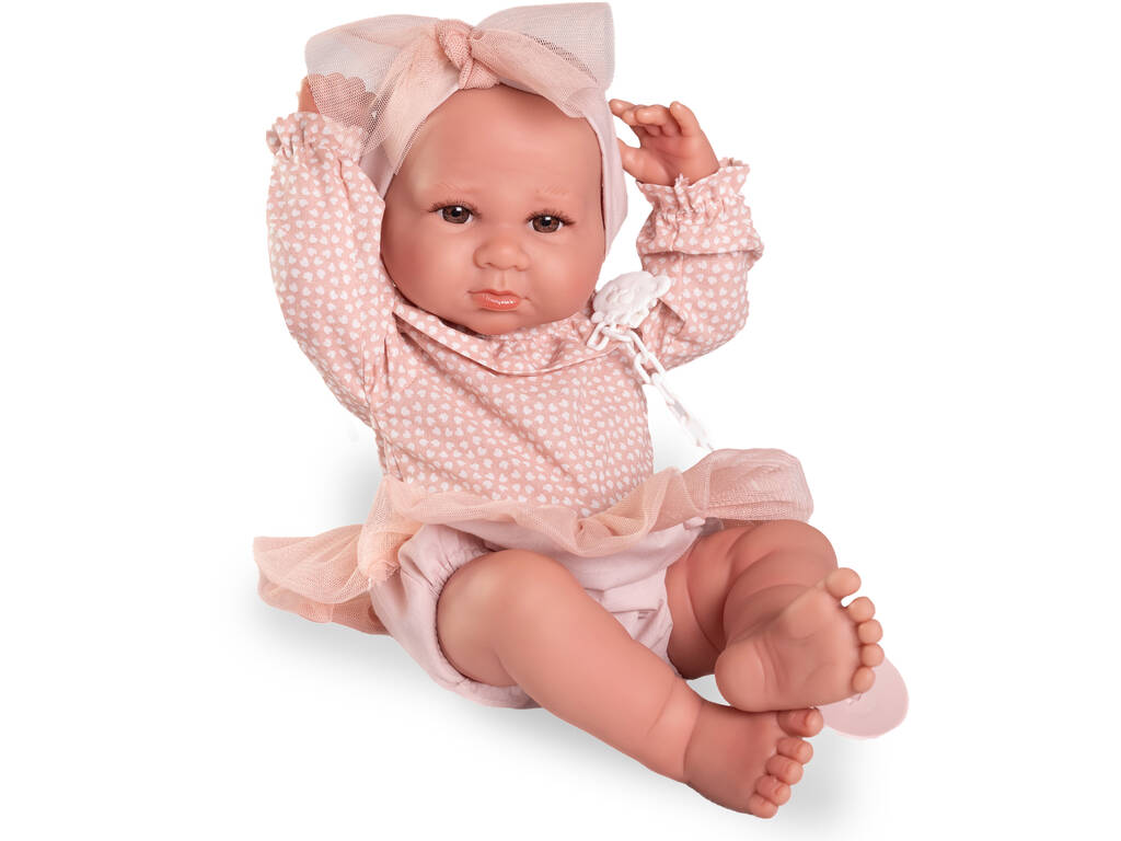 Newborn Baby Doll Luca 42 Cm Avec Pochette