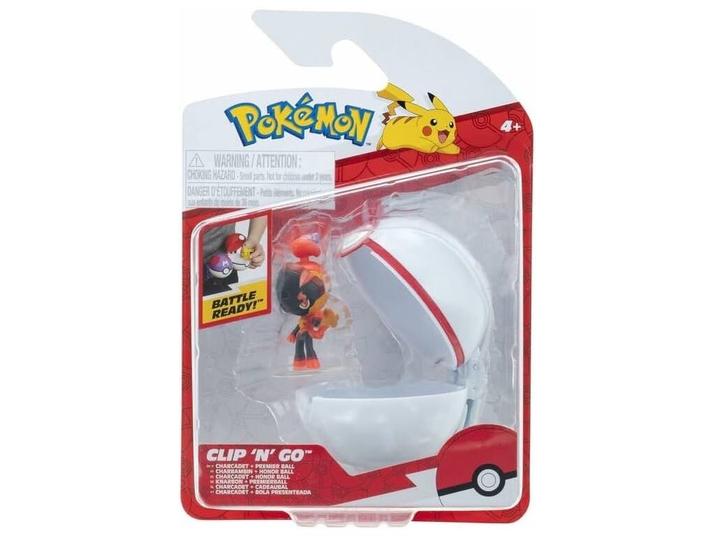 Figurine Pokémon Clip N Go avec balle