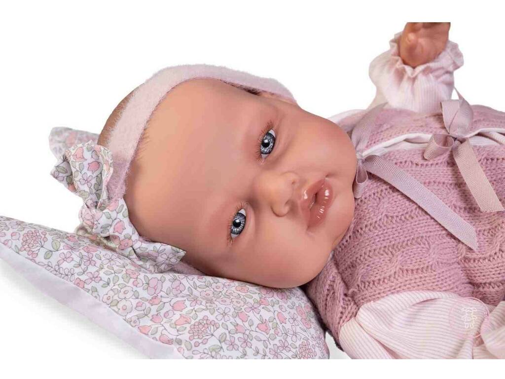 Babydoo Baby Doll Posturitas 50 Cm Avec Gilet