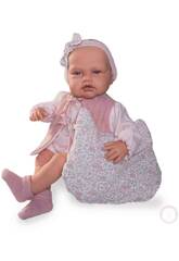 Boneca Beb Babydoo Posturitas de 50 cm com Colete