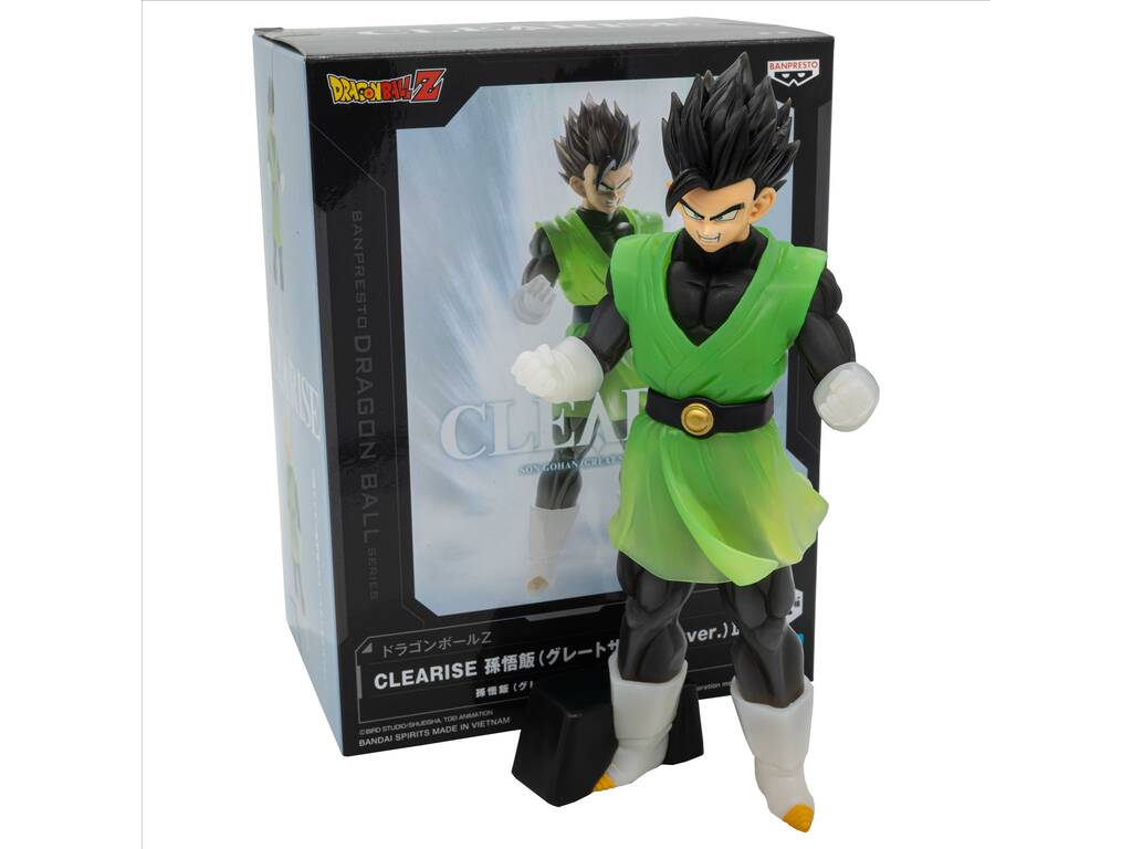 Dragon Ball Z Clearise Figura Son Gohan Great Saiyaman de 22 cm
