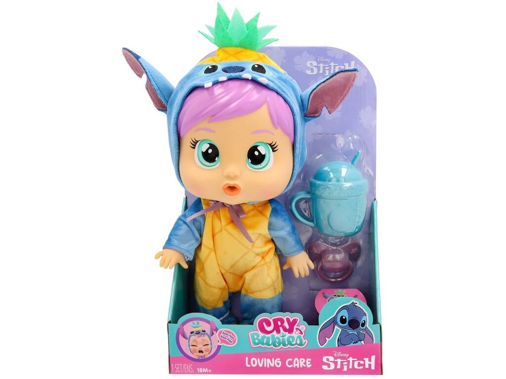 Bébés en pleurs Soins affectueux Disney Stitch